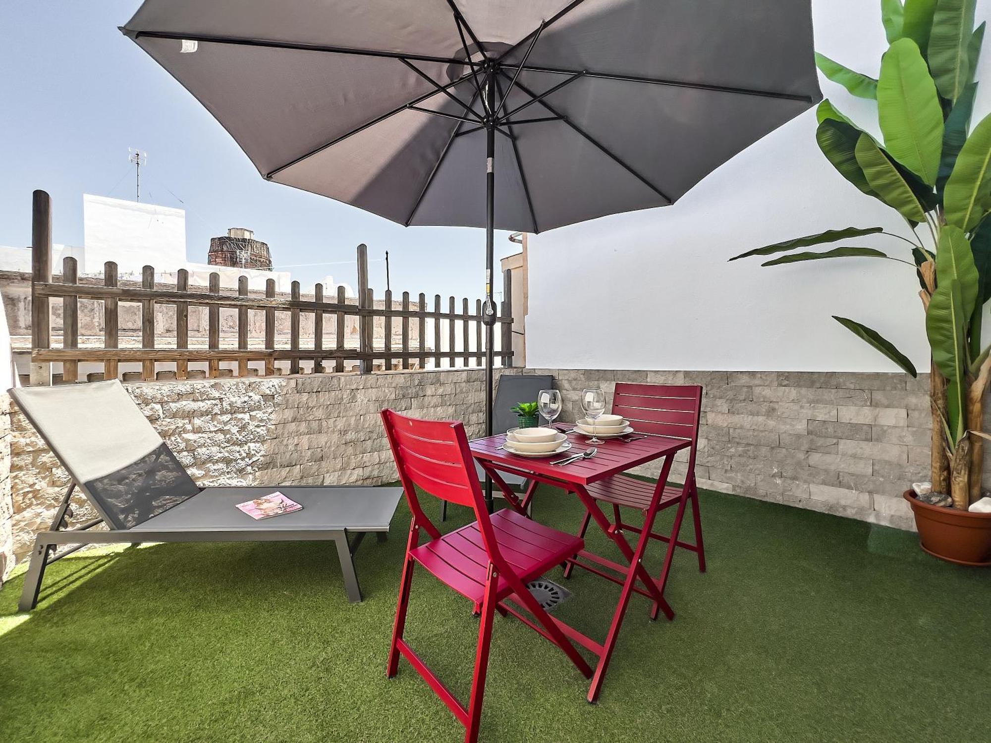 Studio Novena Little Apartments Cadiz Bagian luar foto